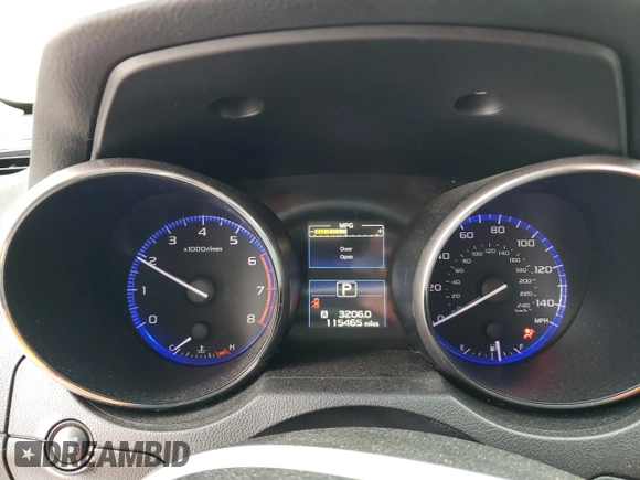 2017 Subaru Outback Premium with VIN 4S4BSADC9H3296719, listed as a Copart auction lot 57528335 with 115,465 mi miles and Salvage title. Bid and sale history available at DreamBid. Image 9.