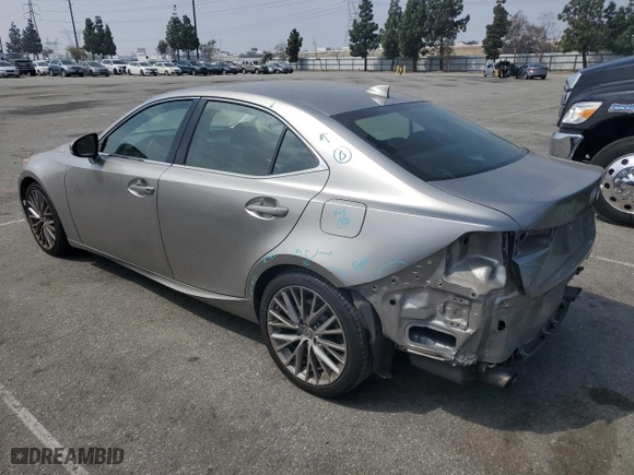 2014 Lexus IS 250 with VIN JTHBF1D26E5025051, listed as a Copart auction lot 53264595 with 159,748 mi miles and Salvage Title. Bid and sale history available at carsss.com. Image 2.