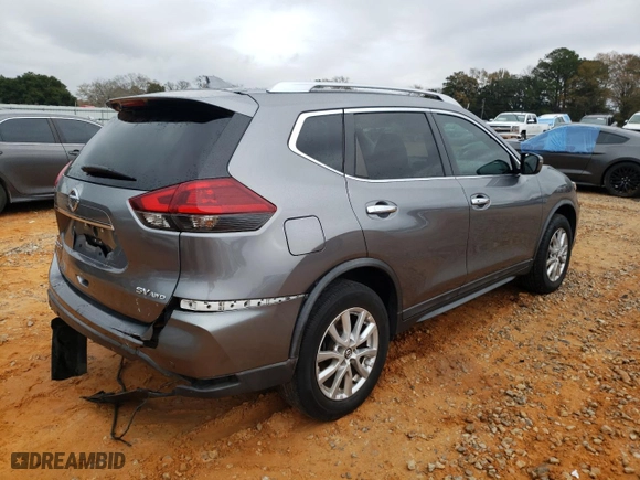 2019 Nissan Rogue SV with VIN KNMAT2MV6KP500834, listed as a Copart auction lot 41894275 with 115,627 mi miles and Salvage Title. Bid and sale history available at carsss.com. Image 3.