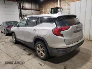 2018 GMC Terrain SLE with VIN 3GKALTEV2JL202395, listed as a Copart auction lot 44828155 with 0 mi miles and Salvage Title. Bid and sale history available at carsss.com. Image 2.