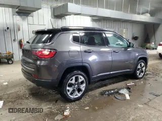 2018 Jeep Compass Limited с VIN 3C4NJDCB8JT454542, выставлен на аукционе Copart как лот 51874225 с пробегом 71 681 миль миль и На запчасти • Non repairable. История ставок и продаж доступна на DreamBid. Изображение 3.