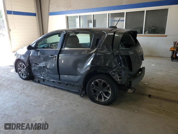 2017 Chevrolet Sonic LT with VIN 1G1JD6SH8H4105879, listed as a Copart auction lot 51037195 with 56,893 mi miles and Salvage Title. Bid and sale history available at carsss.com. Image 2.