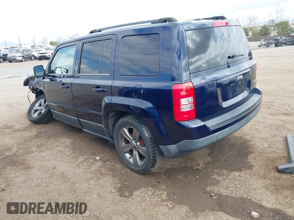 2014 Jeep Patriot High Altitude with VIN 1C4NJPFA7ED674612, listed as a IAAI auction lot 41468604 with 86,759 mi miles and . Bid and sale history available at carsss.com. Image 3.