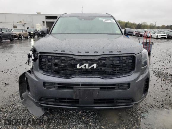 2022 Kia Telluride EX with VIN 5XYP3DHC2NG255732, listed as a Copart auction lot 52604795 with 32,117 mi miles and Salvage title. Bid and sale history available at DreamBid. Image 5.