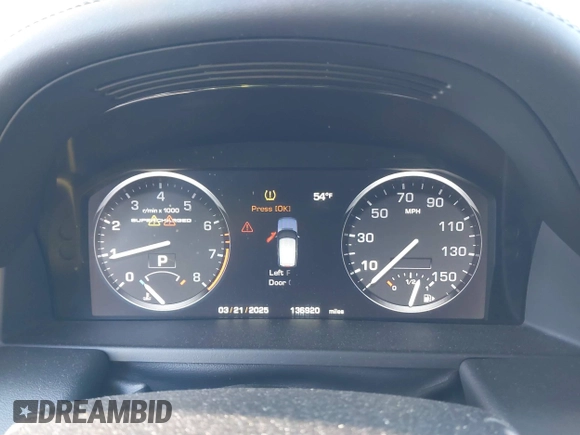 2010 Land Rover Range Rover SC with VIN SALMF1E43AA327739, listed as a IAAI auction lot 41846107 with 136,920 mi miles and . Bid and sale history available at DreamBid. Image 7.