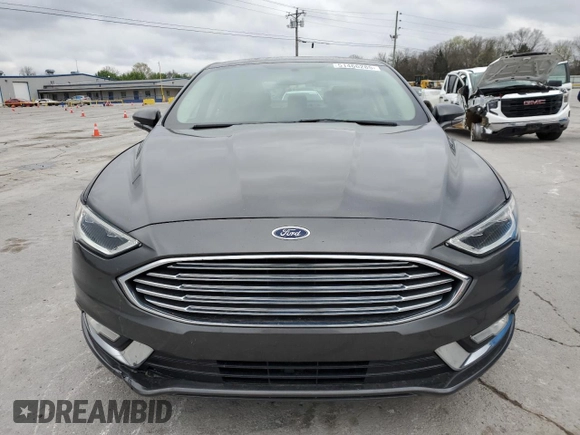 2017 Ford Fusion SE with VIN 3FA6P0HDXHR388319, listed as a Copart auction lot 51466285 with 176,811 mi miles and Salvage Title. Bid and sale history available at DreamBid. Image 5.