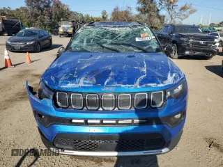 2022 Jeep Compass (RED) Edition with VIN 3C4NJDCB9NT224014, listed as a Copart auction lot 76982274 with 46,062 mi miles and Salvage title. Bid and sale history available at DreamBid. Image 5.