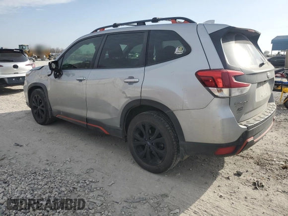 2019 Subaru Forester Sport with VIN JF2SKAPC5KH584426, listed as a Copart auction lot 48874905 with 126,799 mi miles and Salvage Title. Bid and sale history available at carsss.com. Image 2.