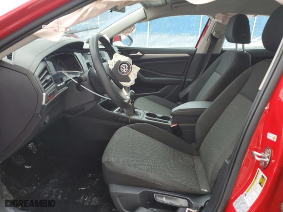 2019 Volkswagen Jetta S with VIN 3VWN57BU0KM016406, listed as a Copart auction lot 44333255 with 107,323 mi miles and Salvage Title. Bid and sale history available at carsss.com. Image 7.