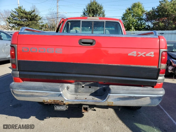 1997 Dodge Ram 1500 with VIN 1B7HF16Y9VS157106, listed as a Copart auction lot 77316174 with 95,660 mi miles and Salvage Title. Bid and sale history available at carsss.com. Image 6.