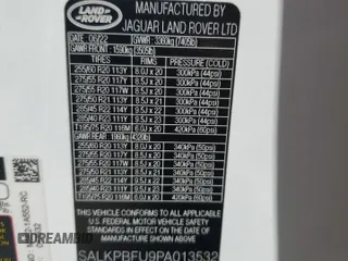2023 Land Rover Range Rover SE z VIN SALKPBFU9PA013532, wystawiony jako Copart lot #53318255 z przebiegiem 20 504 mil mil oraz Szkoda całkowita • Salvage title. Historia ofert i sprzedaży dostępna na DreamBid. Obrazek 13.
