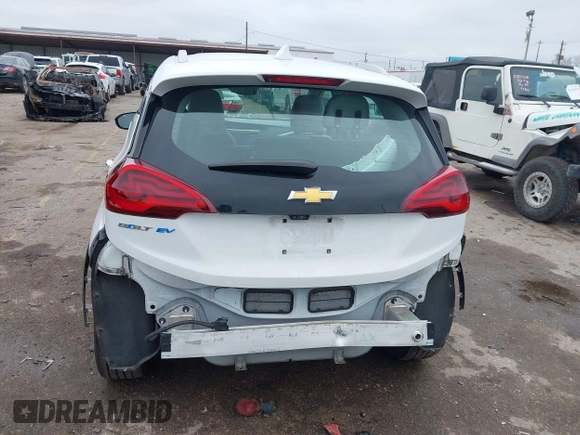 2018 Chevrolet Bolt EV Premier with VIN 1G1FX6S02J4133190, listed as a IAAI auction lot 41363945 with 57,228 mi miles. Bid and sale history available at carsss.com. Image 17.