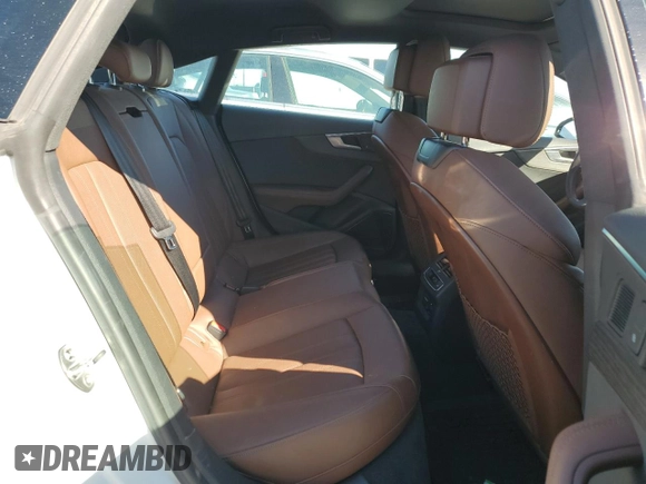 2019 Audi A5 Sportback Premium Plus с VIN WAUENCF56KA077381, выставлен на аукционе Copart как лот 46452555 с пробегом 52 856 миль миль и Списание • Salvage title. История ставок и продаж доступна на DreamBid. Изображение 10.