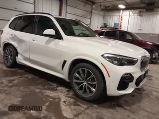 2020 BMW X5 xDrive40i with VIN 5UXCR6C01LLL66648, listed as a IAAI auction lot 42372631 with 59,770 mi miles and . Bid and sale history available at DreamBid. Image 1.