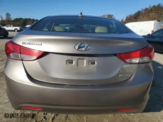 2013 Hyundai Elantra GLS PZEV with VIN 5NPDH4AE1DH217707, listed as a Copart auction lot 81899074 with 144,437 mi miles and Salvage Title. Bid and sale history available at carsss.com. Image 6.