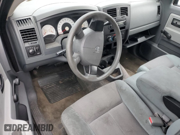 2005 Dodge Dakota ST with VIN 1D7HE22K35S155237, listed as a Copart auction lot 78925374 with Not Provided miles and Salvage Title. Bid and sale history available at DreamBid. Image 8.