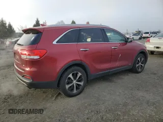 2017 Kia Sorento EX with VIN 5XYPHDA13HG253504, listed as a Copart auction lot 82929634 with 146,051 mi miles and Salvage Title. Bid and sale history available at carsss.com. Image 3.