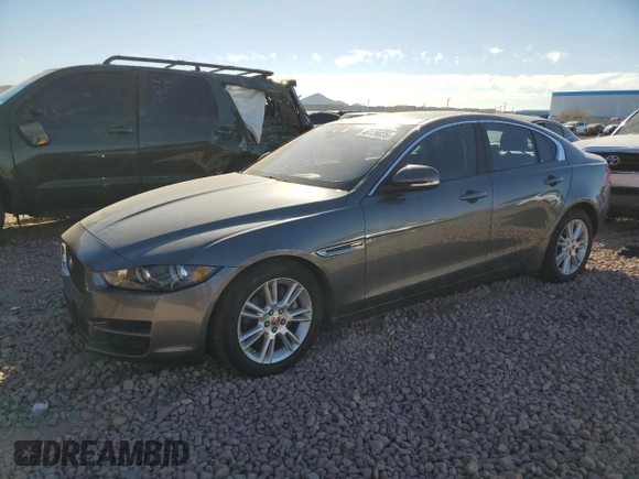 2017 Jaguar XE with VIN SAJAD4BN6HCP15336, listed as a Copart auction lot 46128035 with 84,357 mi miles and Clean Title. Bid and sale history available at DreamBid. Image 1.