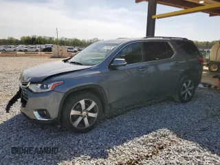 2021 Chevrolet Traverse LT z VIN 1GNERHKW7MJ236115, wystawiony jako Copart lot #51106165 z przebiegiem 98 125 mil mil oraz Szkoda całkowita • Salvage title. Historia ofert i sprzedaży dostępna na DreamBid. Obrazek 1.