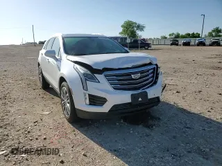 2017 Cadillac XT5 Premium Luxury FWD with VIN 1GYKNCRS3HZ154932, listed as a Copart auction lot 52018045 with 75,084 mi miles and Salvage Title. Bid and sale history available at DreamBid. Image 12.