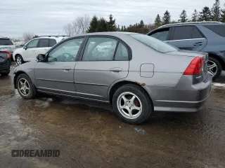 2004 Honda Civic LX with VIN 2HGES16614H939128, listed as a Copart auction lot 46576465 with 187,153 mi miles and Clean Title. Bid and sale history available at DreamBid. Image 2.