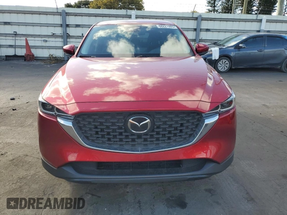 2023 Mazda CX-5 2.5 S with VIN JM3KFBAM4P0225995, listed as a Copart auction lot 88221905 with 16,543 mi miles and Salvage Title. Bid and sale history available at carsss.com. Image 5.