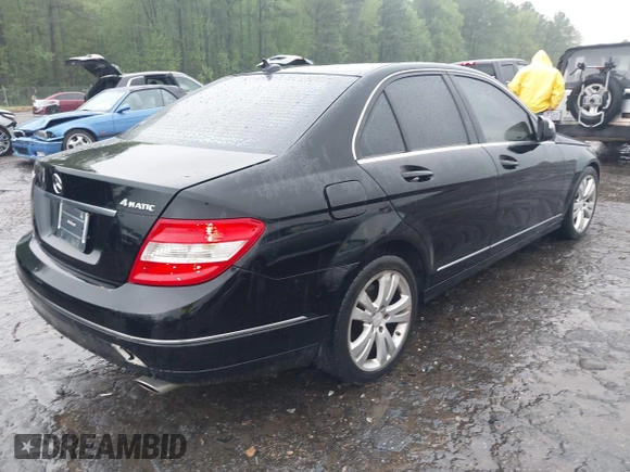 2008 Mercedes-Benz C 300 Sport with VIN WDDGF81X28F072081, listed as a IAAI auction lot 41989962 with 190,301 mi miles and . Bid and sale history available at carsss.com. Image 4.