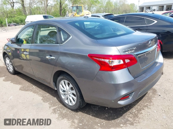 2019 Nissan Sentra S with VIN 3N1AB7AP3KY293231, listed as a IAAI auction lot 39213237 with 102,788 mi miles and . Bid and sale history available at DreamBid. Image 3.