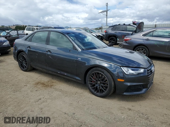 2018 Audi A4 Premium Plus с VIN WAUENAF40JN019947, выставлен на аукционе Copart как лот 56603955 с пробегом 45 807 миль миль и Списание • Salvage title. История ставок и продаж доступна на DreamBid. Изображение 4.