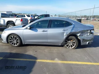 2015 Acura TLX V6 Tech with VIN 19UUB2F51FA017999, listed as a IAAI auction lot 41451757 with 123,619 mi miles. Bid and sale history available at carsss.com. Image 14.