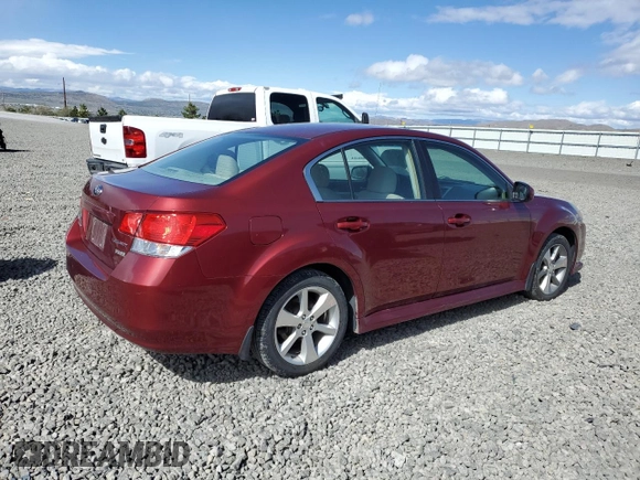 2013 Subaru Legacy Premium with VIN 4S3BMBB62D3027697, listed as a Copart auction lot 56783645 with 191,618 mi miles and Salvage title. Bid and sale history available at DreamBid. Image 3.
