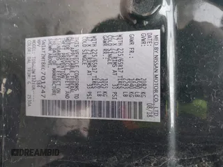 2019 Nissan Rogue SV с VIN 5N1AT2MT8KC701247, выставлен на аукционе IAAI как лот 41909135 с пробегом 96 819 миль миль и . История ставок и продаж доступна на DreamBid. Изображение 9.