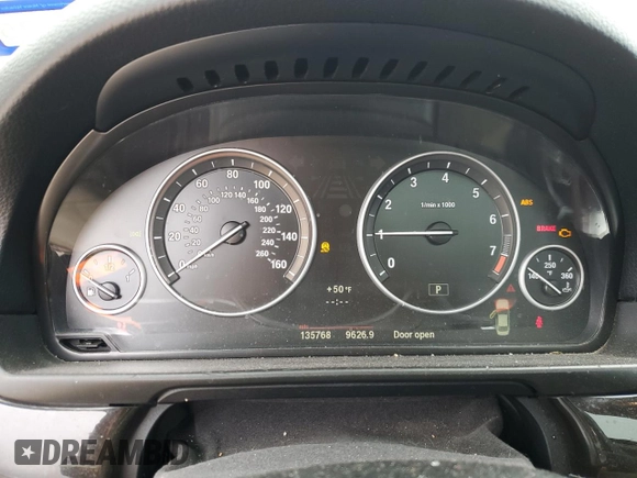 2011 BMW 5 Series 528i with VIN WBAFR1C55BC748660, listed as a Copart auction lot 45289825 with 135,768 mi miles and Salvage Title. Bid and sale history available at carsss.com. Image 9.