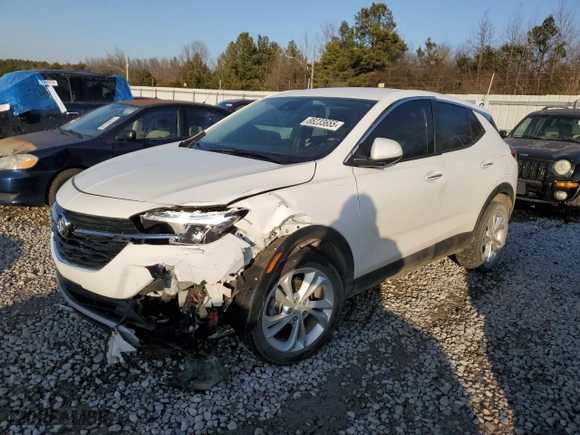 2023 Buick Encore GX Preferred with VIN KL4MMBS22PB102568, listed as a Copart auction lot 88233655 with 53,291 mi miles and Salvage Title. Bid and sale history available at carsss.com. Image 1.