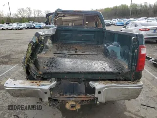 2008 Ford Super Duty F-250 SRW XL with VIN 1FTSX21R58ED21866, listed as a Copart auction lot 52386765 with 0 mi miles and Salvage Title. Bid and sale history available at carsss.com. Image 6.