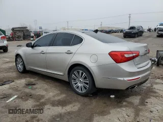 2015 Kia Cadenza Premium with VIN KNALN4D70F5173300, listed as a Copart auction lot 86696304 with 125,410 mi miles and Salvage Title. Bid and sale history available at carsss.com. Image 2.
