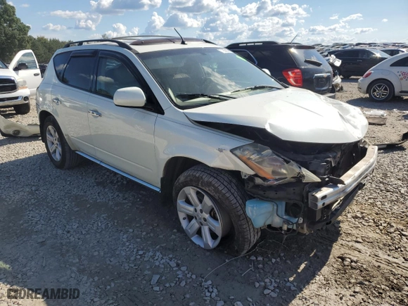 2007 Nissan Murano SL with VIN JN8AZ08T37W529656, listed as a Copart auction lot 71850964 with 261,120 mi miles and Clean Title. Bid and sale history available at carsss.com. Image 4.