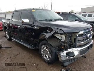 2017 Ford F-150 XL with VIN 1FTEW1CP0HKD40610, listed as a IAAI auction lot 41934435 with 158,881 mi miles. Bid and sale history available at carsss.com. Image 1.