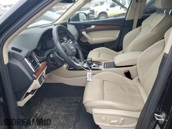 2021 Audi Q5 Prestige with VIN WA1CAAFY6M2114148, listed as a Copart auction lot 44879675 with 45,159 mi miles and Salvage Title. Bid and sale history available at carsss.com. Image 7.