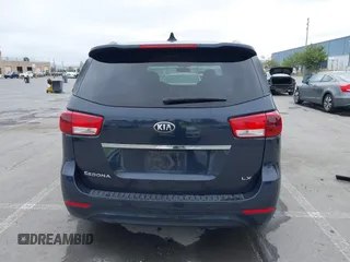 2017 Kia Sedona LX with VIN KNDMB5C14H6250704, listed as a IAAI auction lot 42074227 with 229,369 mi miles. Bid and sale history available at carsss.com. Image 16.
