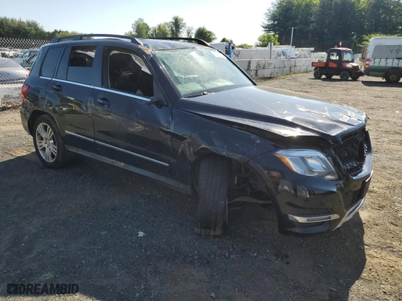 2013 Mercedes-Benz GLK-Class GLK 350 with VIN WDCGG8JB0DG076575, listed as a Copart auction lot 55482464 with 0 mi miles and Salvage Title. Bid and sale history available at carsss.com. Image 4.