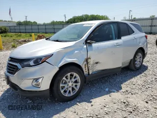 2021 Chevrolet Equinox LT with VIN 3GNAXKEV4MS103055, listed as a Copart auction lot 53296685 with 40,545 mi miles and Salvage title. Bid and sale history available at DreamBid. Image 1.