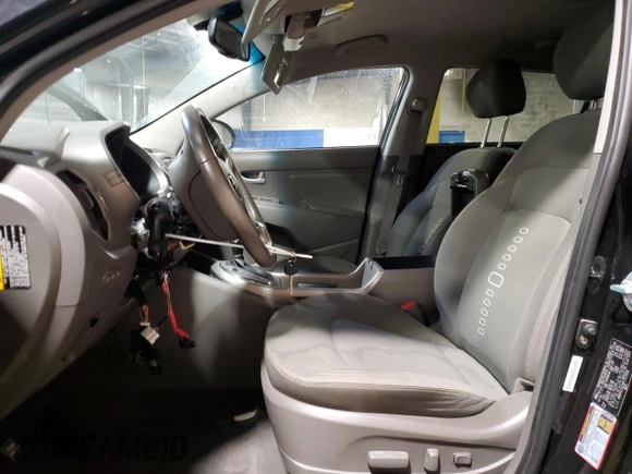 2015 Kia Sportage EX with VIN KNDPCCAC9F7727556, listed as a Copart auction lot 61541565 with Not provided miles and Salvage title. Bid and sale history available at DreamBid. Image 7.