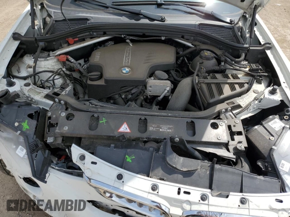 2016 BMW X4 xDrive28i with VIN 5UXXW3C52G0M90018, listed as a Copart auction lot 54887645 with 76,633 mi miles and Salvage title. Bid and sale history available at DreamBid. Image 11.