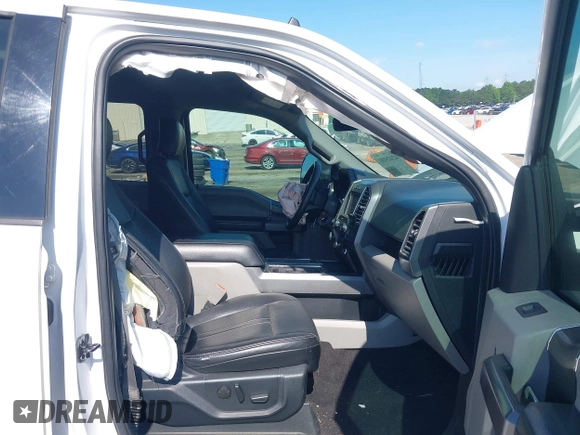 2019 Ford F-150 XL with VIN 1FTEW1C47KKE22590, listed as a IAAI auction lot 42418181 with 123,197 mi miles and . Bid and sale history available at DreamBid. Image 5.