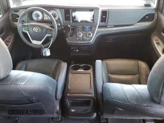 2017 Toyota Sienna SE with VIN 5TDXZ3DC4HS830936, listed as a Copart auction lot 62111205 with 154,665 mi miles and Salvage title. Bid and sale history available at DreamBid. Image 8.