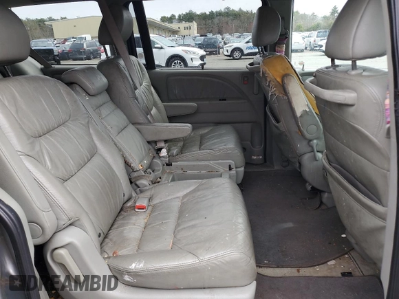 2010 Honda Odyssey EX-L with VIN 5FNRL3H63AB072192, listed as a Copart auction lot 49967465 with 187,794 mi miles and Salvage Title. Bid and sale history available at DreamBid. Image 11.