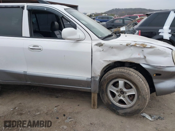 2003 Hyundai Santa Fe GLS with VIN KM8SC13E33U520344, listed as a IAAI auction lot 41528796 with 246,923 mi miles. Bid and sale history available at carsss.com. Image 6.