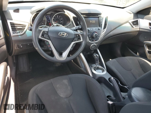 2012 Hyundai Veloster w/Gray Int with VIN KMHTC6AD6CU046448, listed as a Copart auction lot 53396415 with 131,567 mi miles and Clean title. Bid and sale history available at DreamBid. Image 8.