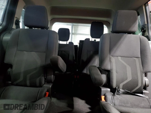 2016 Ford Transit Connect XLT with VIN NM0GE9F7XG1238027, listed as a Copart auction lot 58196335 with 137,144 mi miles and Salvage title. Bid and sale history available at DreamBid. Image 10.